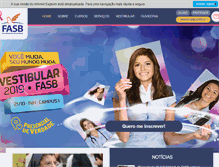 Tablet Screenshot of ffassis.edu.br
